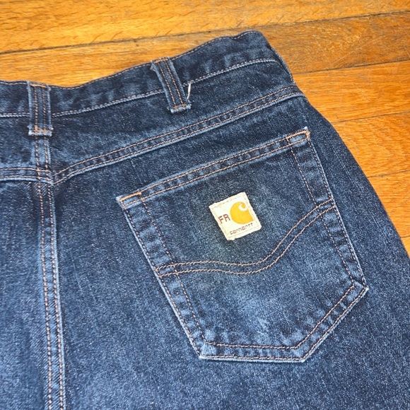 Carhartt FR Fire Retardant Jeans in Blue, size 34x34 - Picture 11 of 14